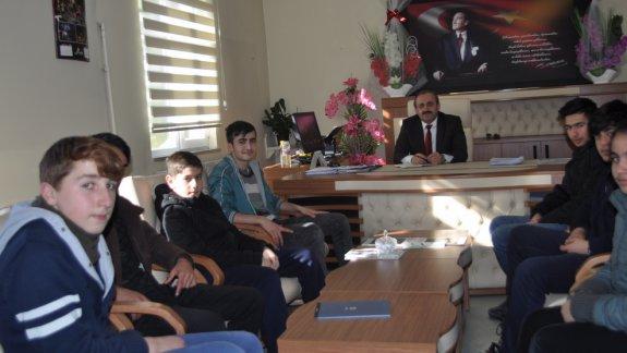 Okul Öğrenci Meclis Başkanları İle Toplantı Düzenlendi.