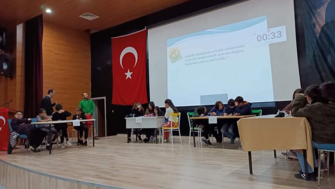 Atatürk Ortaokulu 6.Sınıf Öğrencileri Arası Bilgi Yarışması Yapıldı.